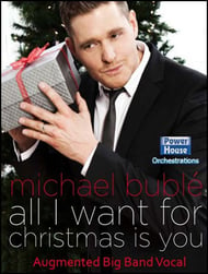 All I Want for Christmas is You Jazz Ensemble sheet music cover Thumbnail